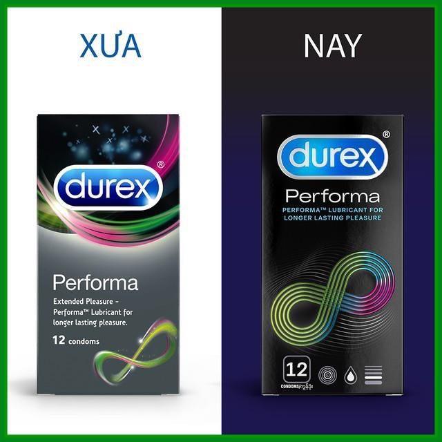 [BÁN RẺ LẤY ĐÁNH GIÁ 5*] Durex, Bao cao su Durex performa hộp 12cps, Bao Cao Su Kéo Dài Thời Gian, Chống Xuất Tinh Sớm.