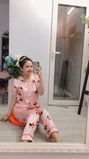 [Tất cả ảnh tự chụp] Đồ Bộ Lụa Gấm TNQD