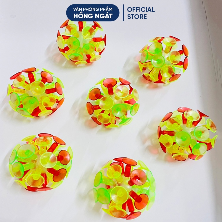 Bóng dính sticky ball, bóng ném dính bảng độ hít cực tốt giáo cụ dạy học tiếng anh cho giáo viên GC25