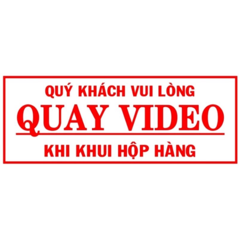 Con Dấu Khắc Chữ Kí, Tên Shop, tích điểm, Quay Video Khi Bóc Hàng, Mã số thuế Theo Yêu Cầu Giá Rẻ xanh, đỏ