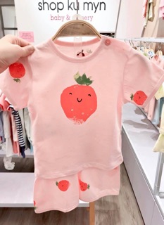 Bộ cộc tay cotton Uala rogo