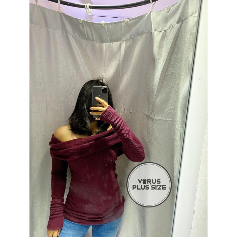 PLUSSIZE ❤áo LEN FREEPEOPLE xuất xịn BIGSIZE