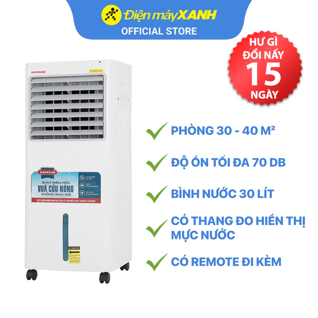 Quạt điều hòa Sunhouse SHD7721