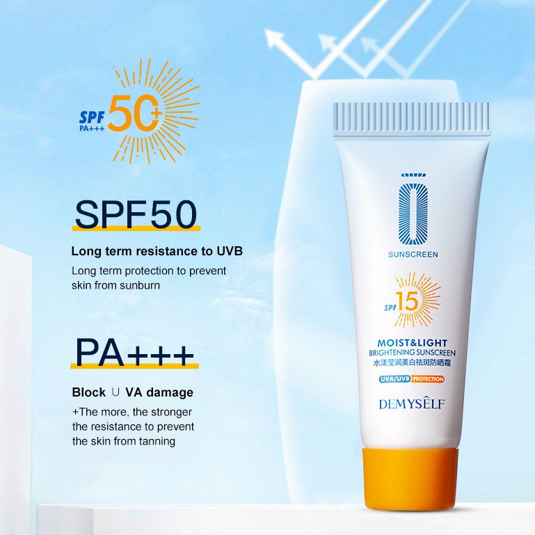 [Hàng mới về] Kem Chống Nắng Spf 15 Làm Trắng Dưỡng Ẩm Kiểm Soát Dầu Cho Da Mặt Và Cơ Thể | BigBuy360 - bigbuy360.vn
