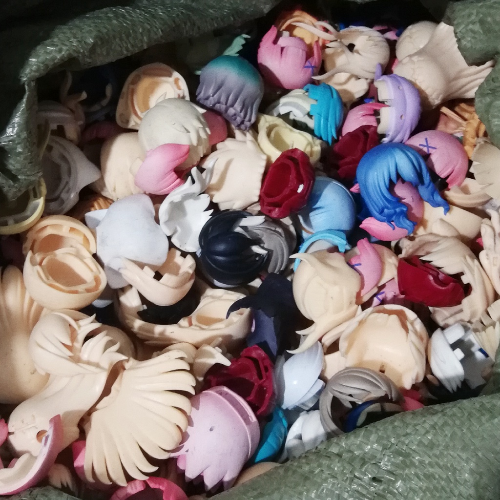 Khuôn Làm Tóc Màu Trắng Ngẫu Nhiên Gsc Nendoroid ob11