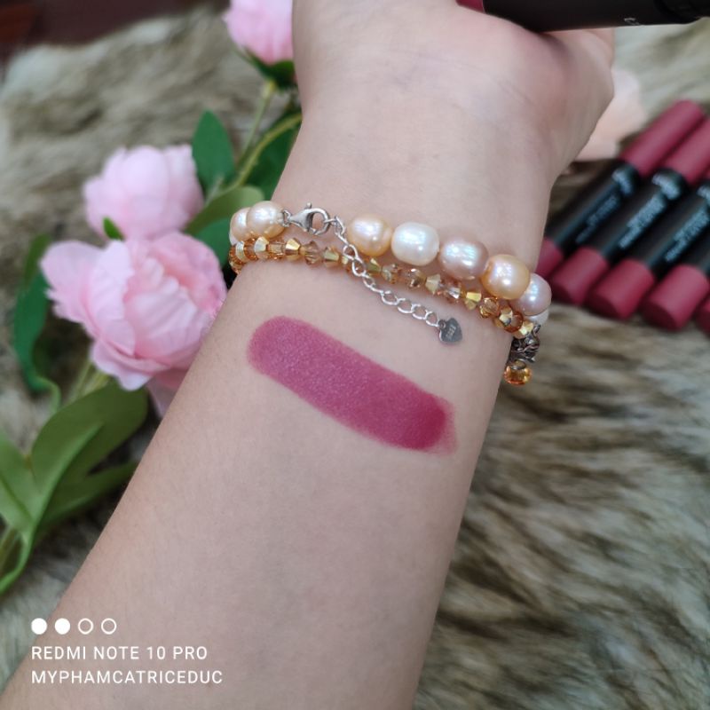 Son Trend it up Velvet Sense lipstick Pen-hồng đất 025