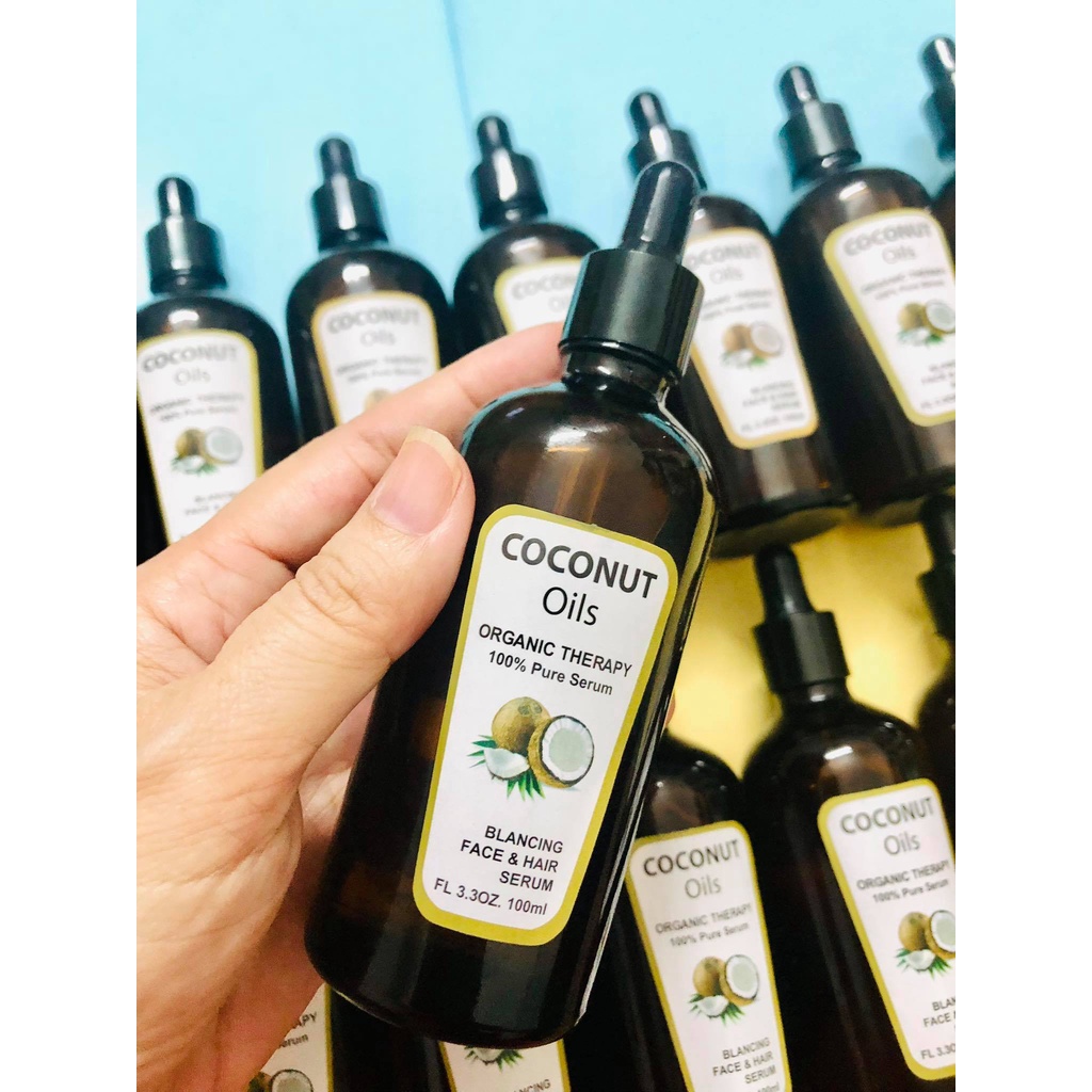 Dầu Dừa Hữu Cơ Nguyên Chất Ép Lạnh Organica Chai 100 ml