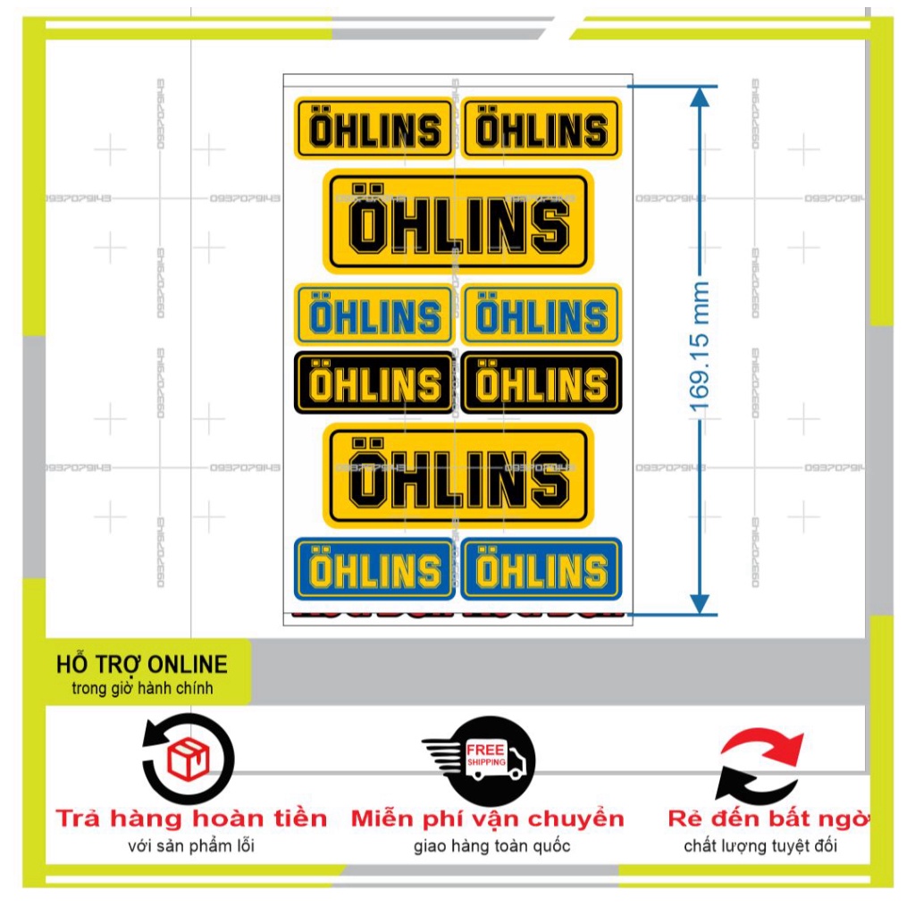 LOGO STICKER MINI DÁN XE MÁY L 05 - DUNG DECAL