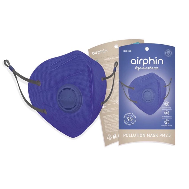[Có Sẵn] Khẩu trang AIRPHIN chống bụi mịn - Size S - L | BigBuy360 - bigbuy360.vn
