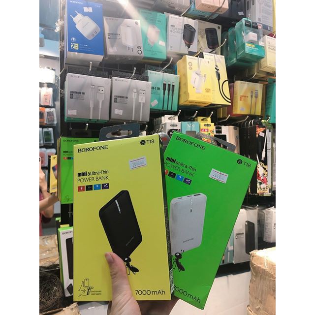 [Freeship đơn từ 50k] SẠC DỰ PHÒNG BOROFONE BT18 - 7000mAh