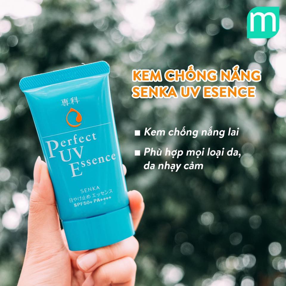 Kem chống nắng Senka Perfect UV Essence SPF50 50G