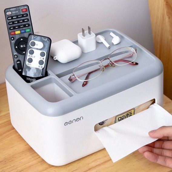 Hộp Đựng Giấy Ăn Để Bàn OENON Nhựa ABS Cao Cấp