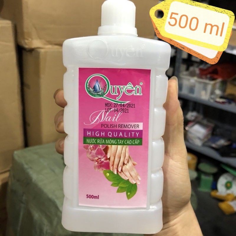 Nước Rửa Móng Tay Quyên Acetone 500ml loại B