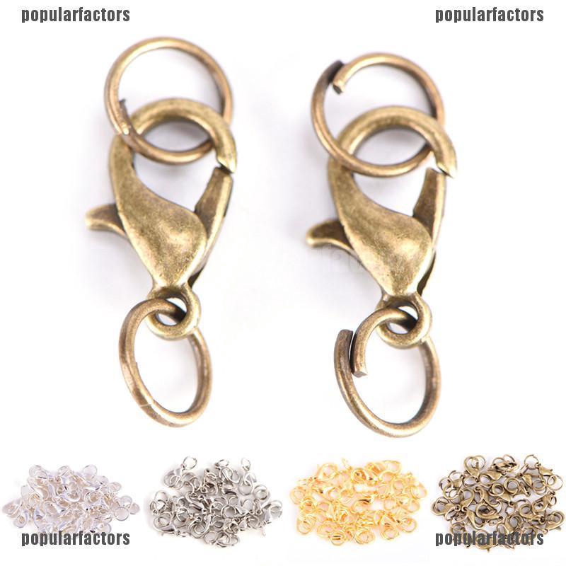 Bộ 20 Móc Khóa Hợp Kim Cho Dây Chuyền /