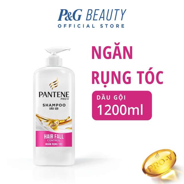Date T10/2024 - Dầu Gội Pantene Ngăn Rụng Tóc chai 900ml / 1200ml