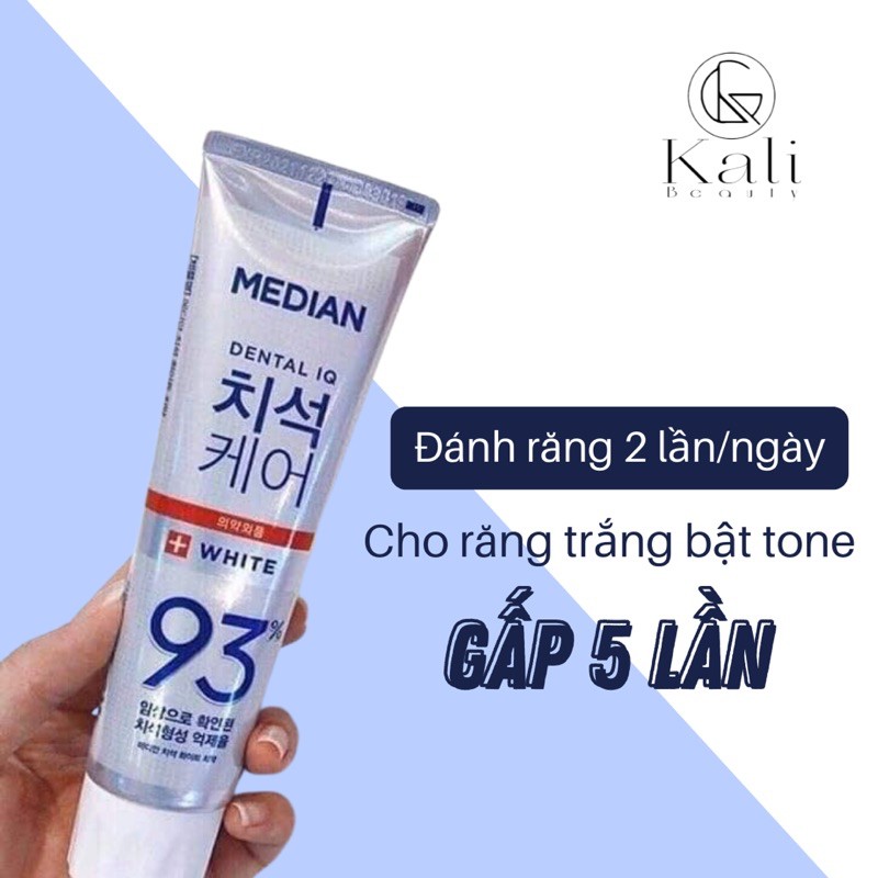 Kem đánh răng Median 93% Hàn Quốc 120g