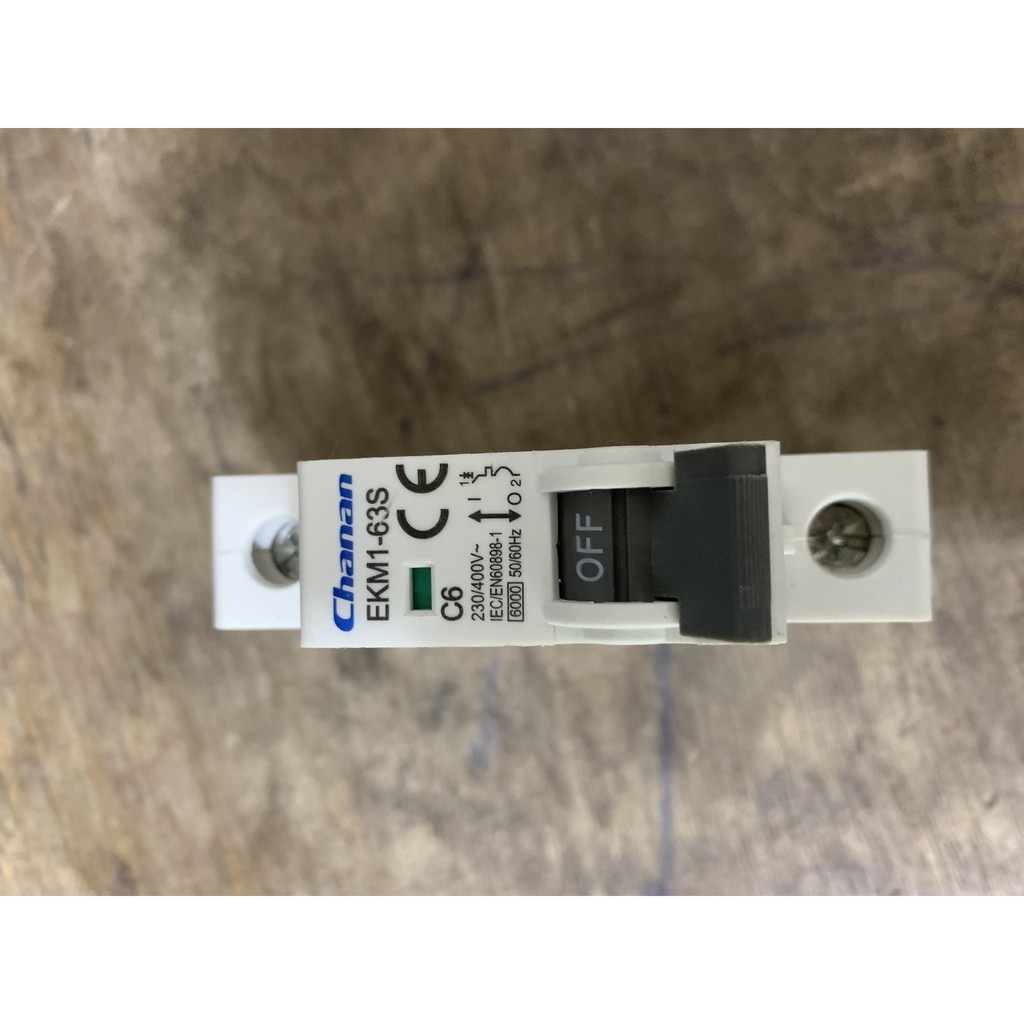 Atomat cài MCB EKM1 63 1C 6A,10A,16A, 25A, 32A, 40A, 50A, 63A