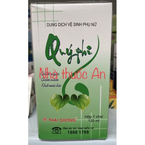 dung dịch vệ sinh phụ nữ Quý Phi 120ml