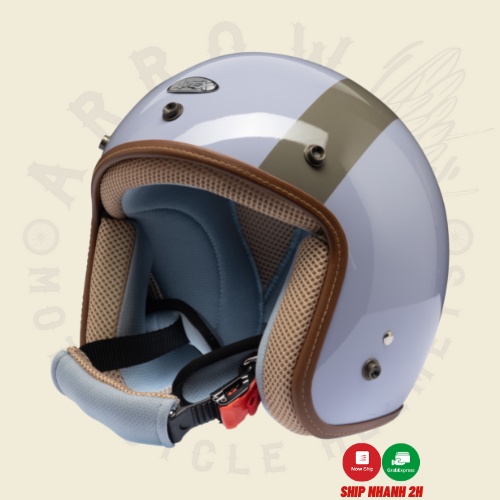 Mũ bảo hiểm 3/4 Biltro Eli nhiều màu, nón bảo hiểm 3/4 nhập khẩu Thái Lan - Arrowshop.vn