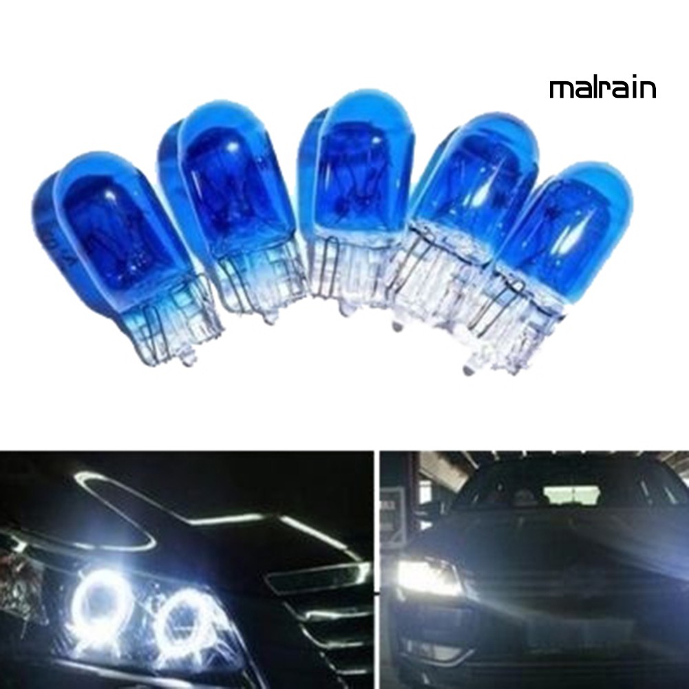 10 Bóng Đèn Halogen T10 W5w 194 12v 5w Cho Xe Hơi