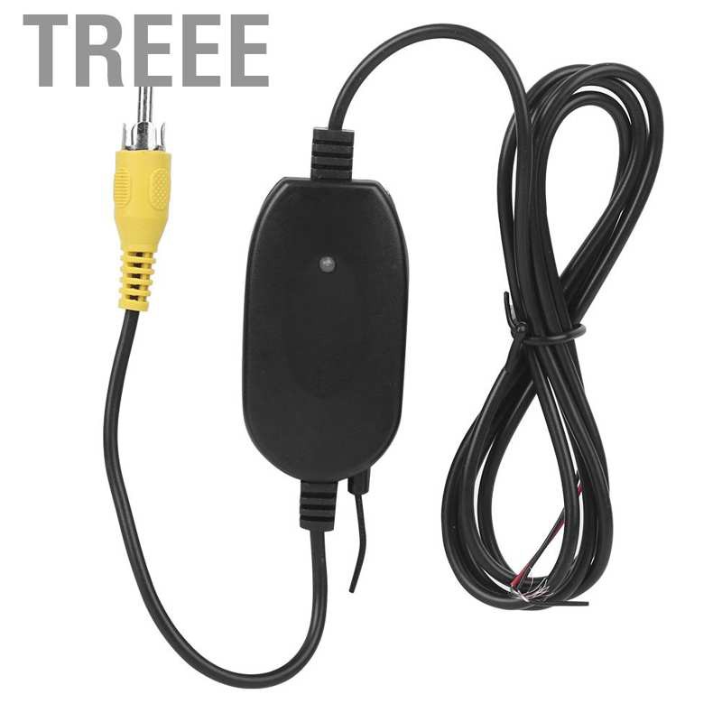 Bộ Thu Phát Tín Hiệu Không Dây Treee 2.4g Rca Cho Gương Chiếu Hậu Xe Hơi