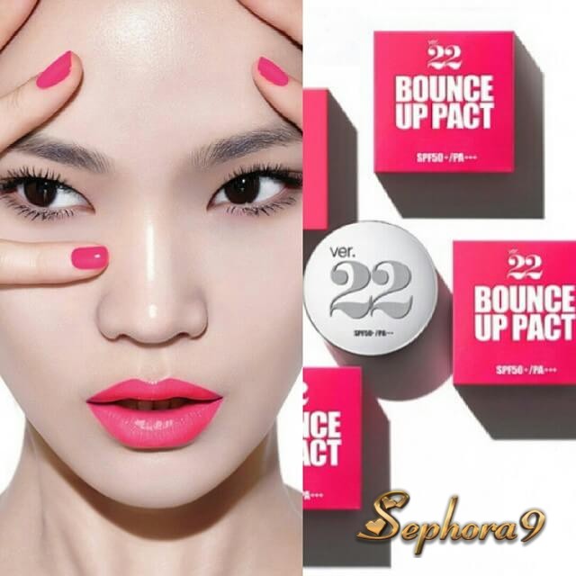 Phấn tươi trắng hồng Ver22 Bounce Up Pact Ver 22 đủ tone