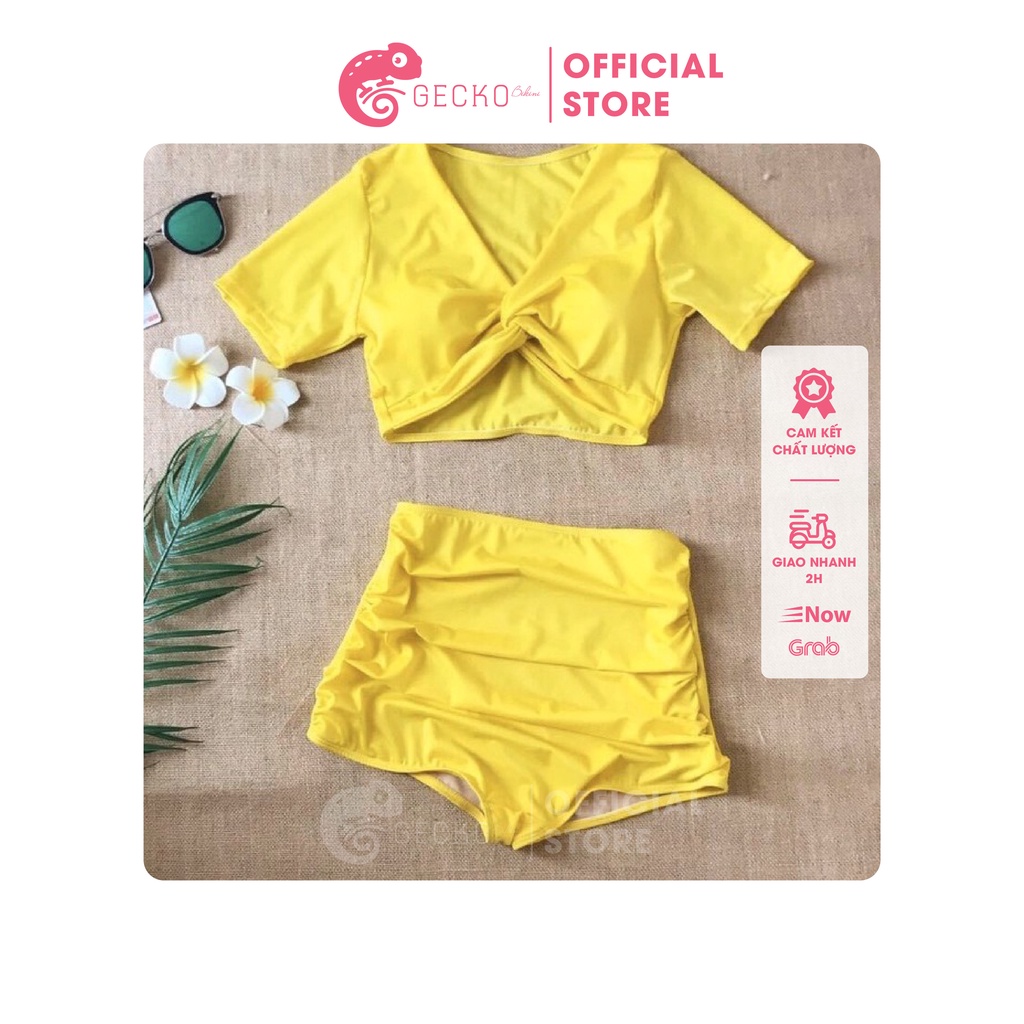 Bikini Đồ Bơi 2 Mảnh Tay Con Xoắn Chéo GK0269