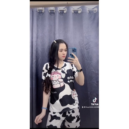 Đồ ngủ bò sữa cho người lớn từ 30 ký đến 70 ký | BigBuy360 - bigbuy360.vn