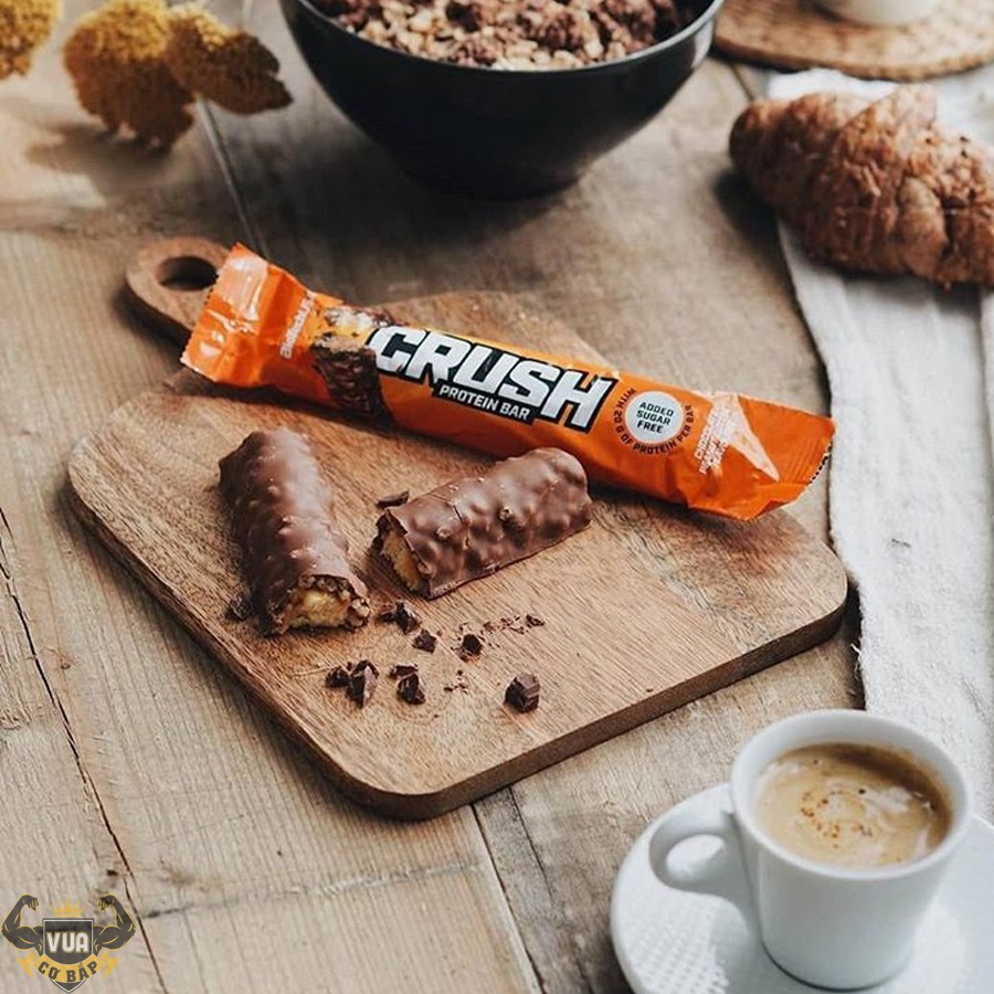 Thanh Protein Crush Bar BiotechUSA – Hộp 12 Thanh