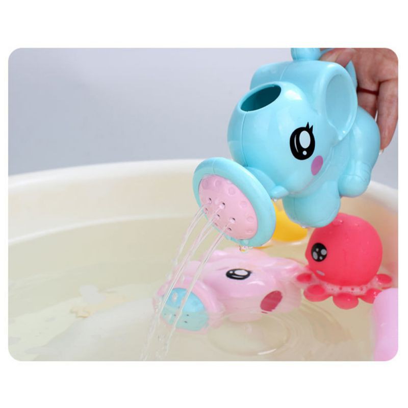 Đồ chơi phòng tắm vui nhộn thiết kế dạng bình tưới nước hình chú voi cho bé