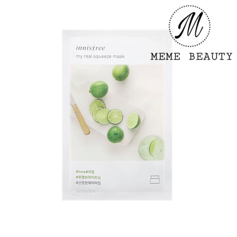 [AUTH] Mặt nạ Innisfree My real Sqeeze mask