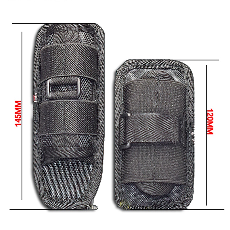 Ốp Đèn Pin Nylon Nhẹ Mạnh Kẹp Thắt Lưng Đèn Pin Khóa Cài Sau
