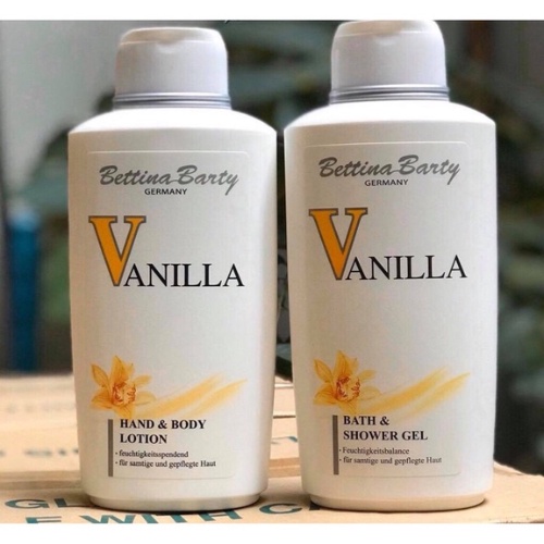 Sữa tắm và dưỡng thể hương nước hoa Vanilla 500ml - Đức Shop Mecici