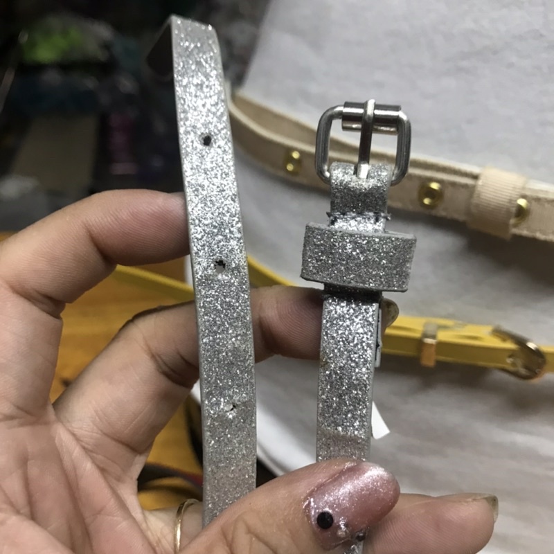 dây lưng, dây nịt, dây eo bản nhỏ 1cm-1,5cm (Shop giao đơn tiền hàng từ 50k)