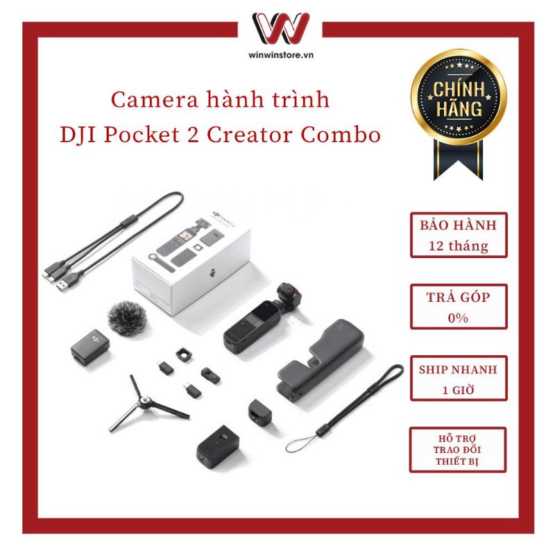 Camera hành trình DJI Pocket 2 Creator Combo