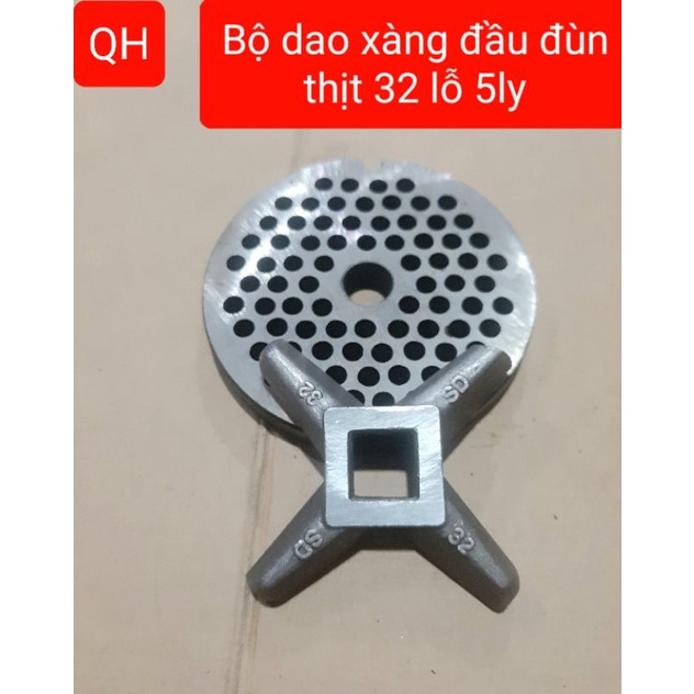 Bộ dao sàng máy say thịt  - Say cá - say sương máy 32 bằng thép loại 1