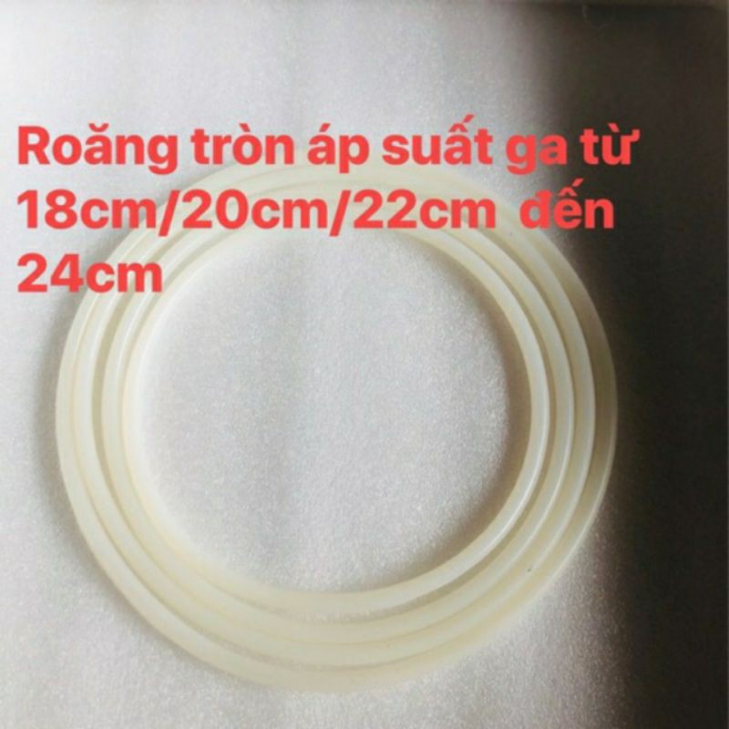 Roăng nồi áp suất tròn đặc 18cm 20cm 22cm 24cm -khosiphukienapsuat