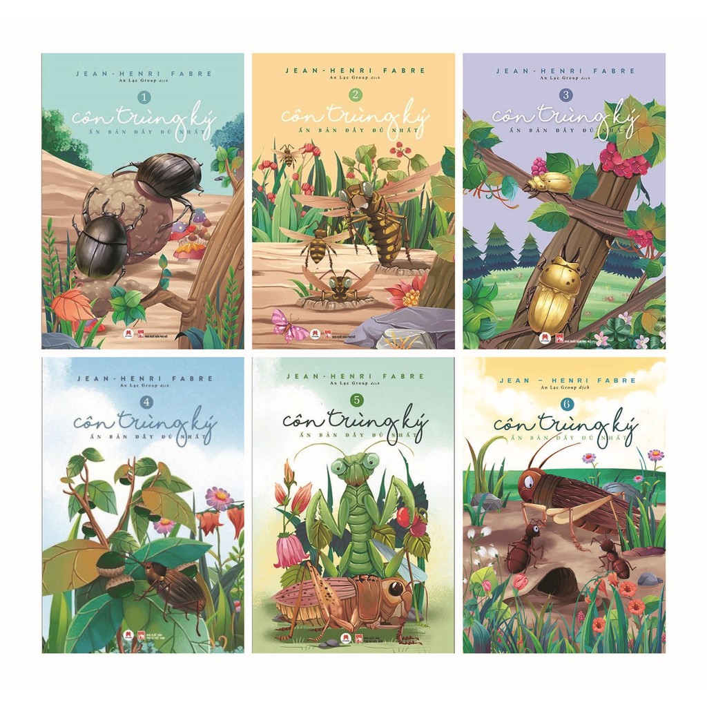 Sách_Combo 6 tập Côn Trùng Ký (1-6) - Ấn bản đầy đủ nhất HH