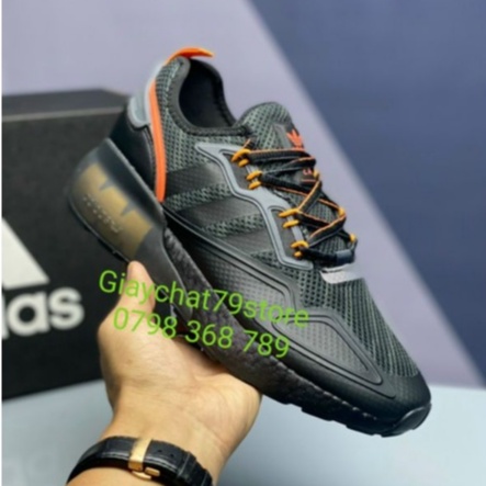 Giày Adidas ZX 2K Boost 'Black Orange' GY3547 Nam