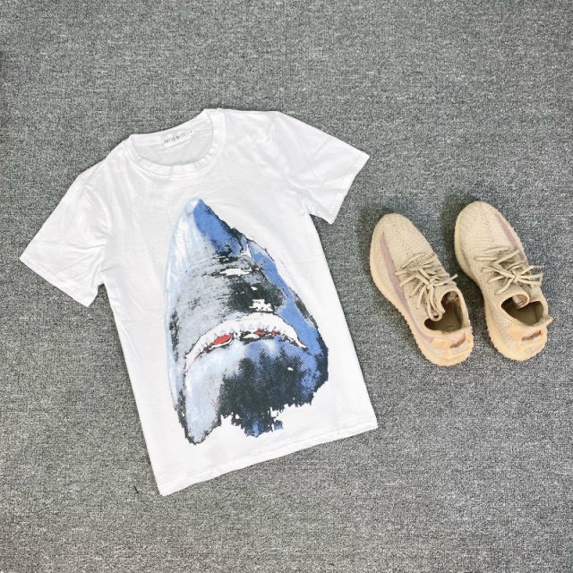 Áo Phông Nam - Áo Thun Nam Tay Ngắn In Hình Cá Mập Mẫu Mới Hè 2021 - AC34 - Xuongmaytrungkien | BigBuy360 - bigbuy360.vn