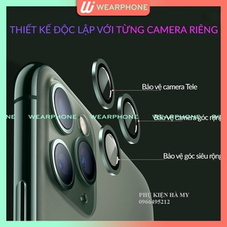 [BẢO VỆ CAMERA]Ống Kính Cường Lực Camera Đơn Chống Lóa Phù Hợp Cho Dòng Máy iPhone 11/ iPhone 11 Pro/ iPhone 11 Pro Max