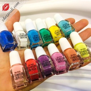 (Freship+ Chuẩn Air) SET SƠN MÓNG TAY LITTLE REBEL NAIL POLISH cho bé gái