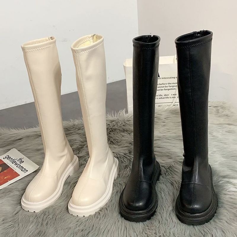 GIÀY BOOT ĐÙI KHOÁ SAU CHO NỮ