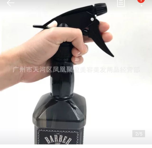 Bình xịt nước barber