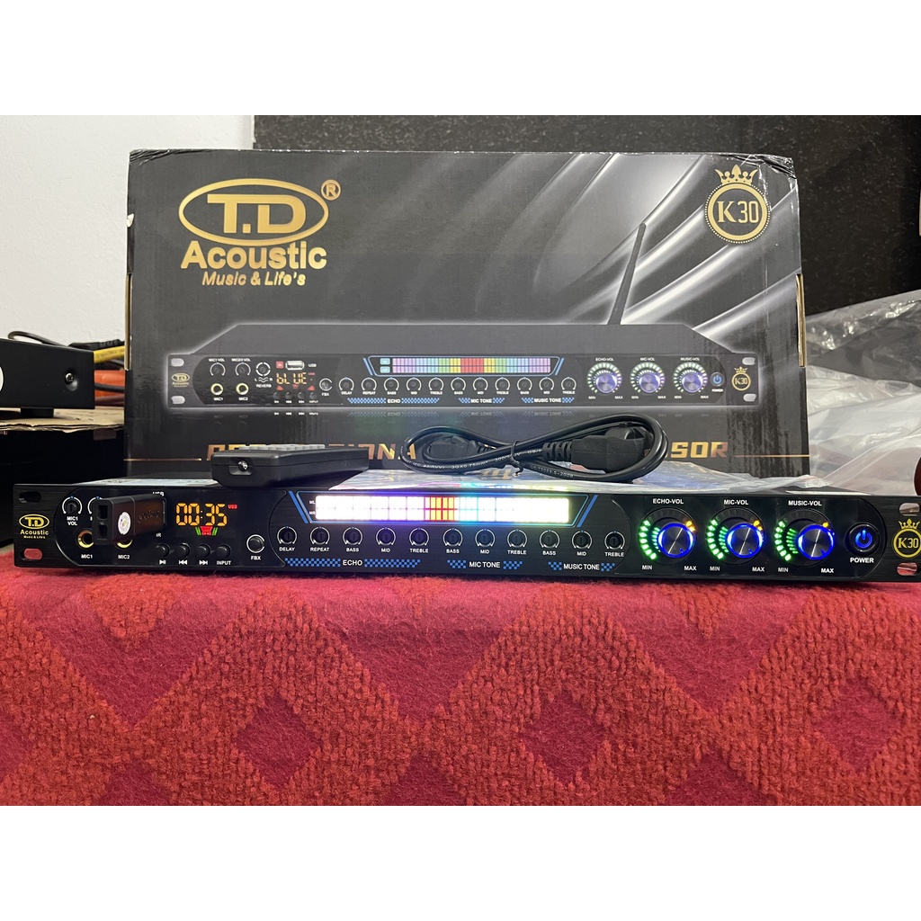 Vang Cơ TD Acoustic K30, vang cơ chống hú 2022