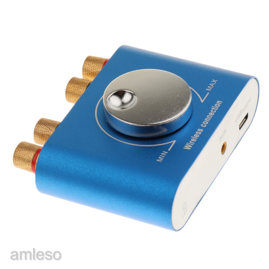 Bluetooth Audio Power Amplifier 2*60W Stereo Amp HiFi Audio Receiver F900