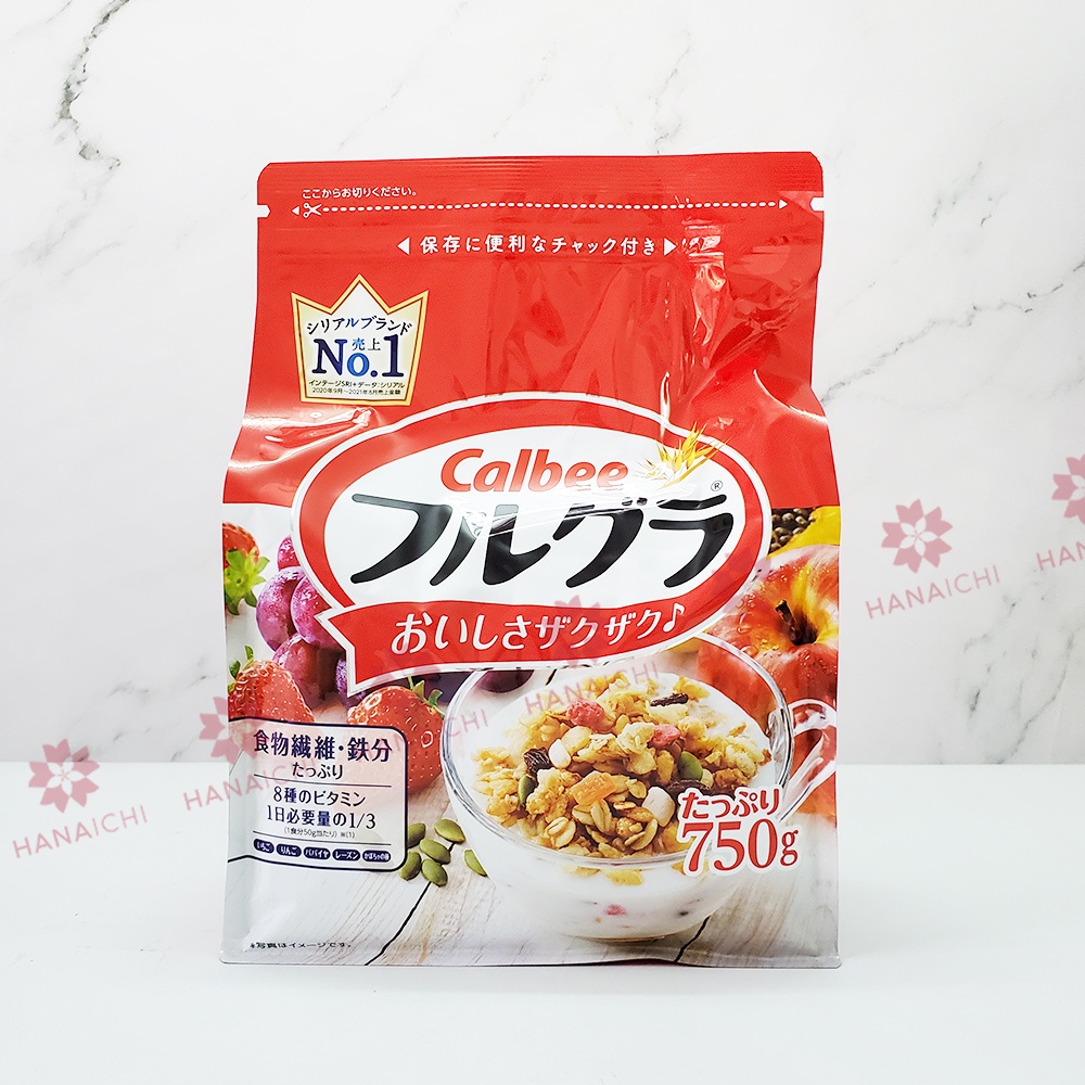 Ngũ cốc CALBEE màu đỏ - vị truyền thống