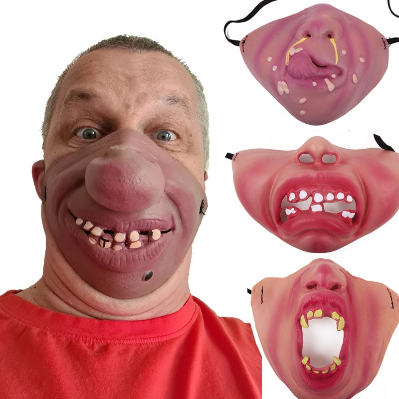 Mặt nạ hóa trang nhân vật Joker vào tiệc halloween kinh dị