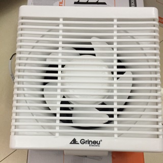 Quạt Thông Gió Grineu GEB 15B2 ( Kích thước lỗ chờ 20x20 )