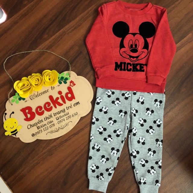 Bộ nỉ mickey